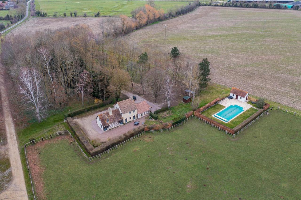 La Maison Corniere Bieville-en-Auge Luaran gambar